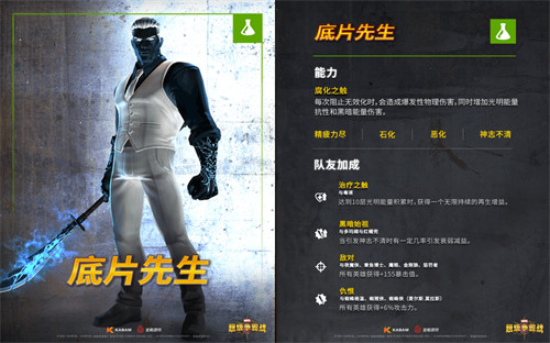 《漫威：超级争霸战》底片先生档案公开！