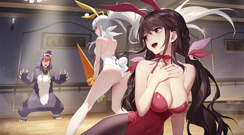 小兔子乖乖《姬魔恋战纪》兔女郎时装上线