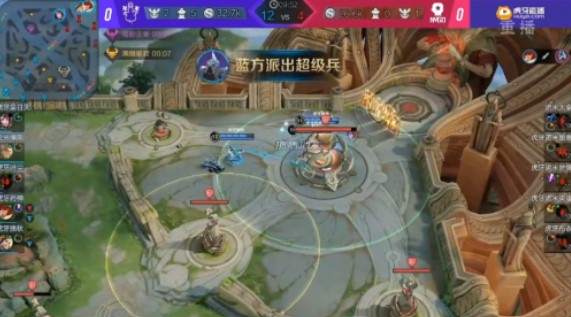 QQ名人赛《王者荣耀》:虎牙呆呆、青春成功晋级!