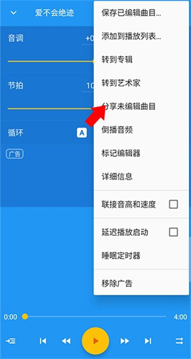 音乐速度变更器
