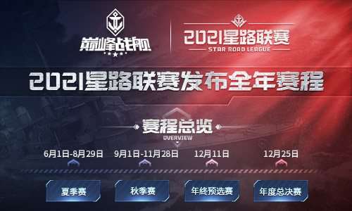 战火点燃!《巅峰战舰》Star Road 2021夏季赛本周拉开大幕