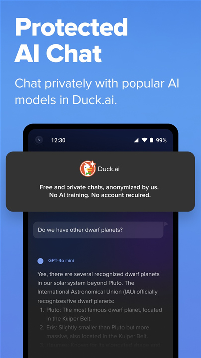 DuckDuckGo浏览器截图