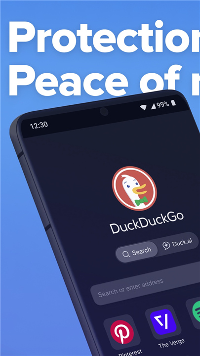 DuckDuckGo浏览器截图