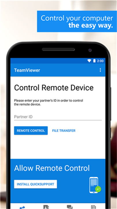 Teamviewer安卓版截图