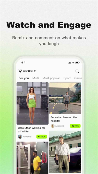 viggleAI视频生成工具截图