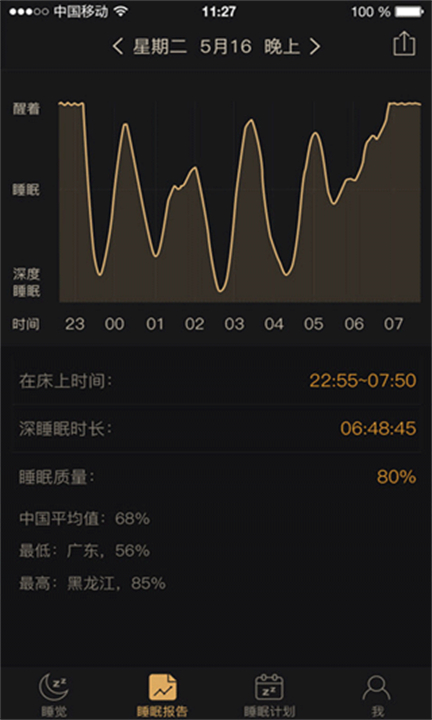 考拉睡眠监测软件截图