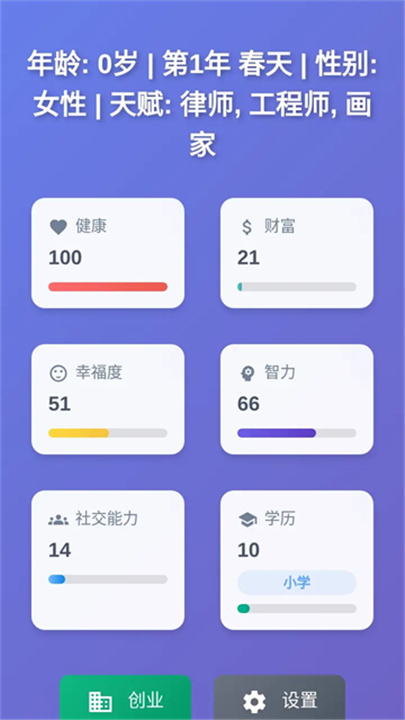 人生模拟器游戏截图