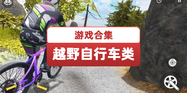 越野的自行车游戏